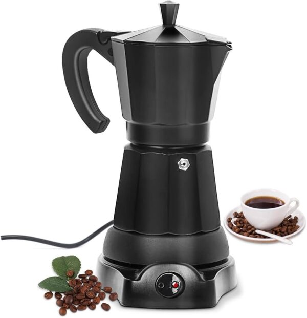 Cafetera Eléctrica. 6 tasas