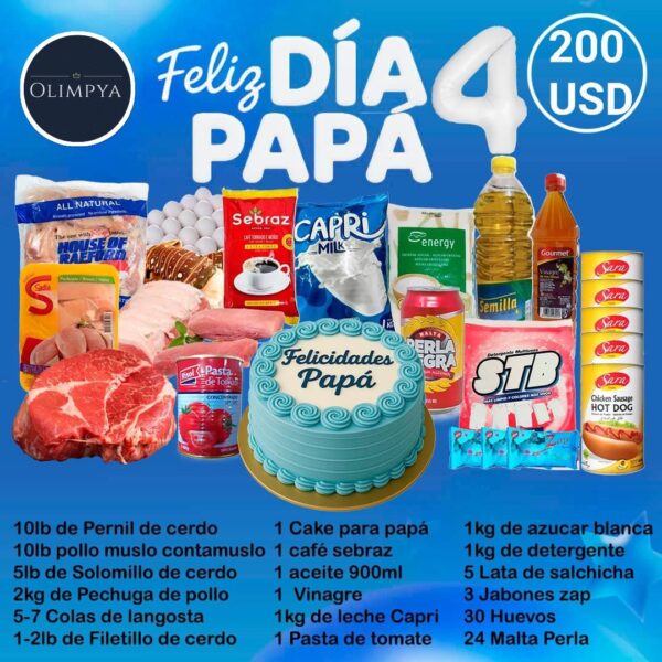 Combo Feliz día papá 4