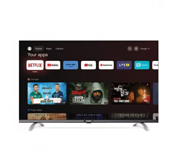 TV de 43 pulgadas con cajita interna 
Marca Visión
